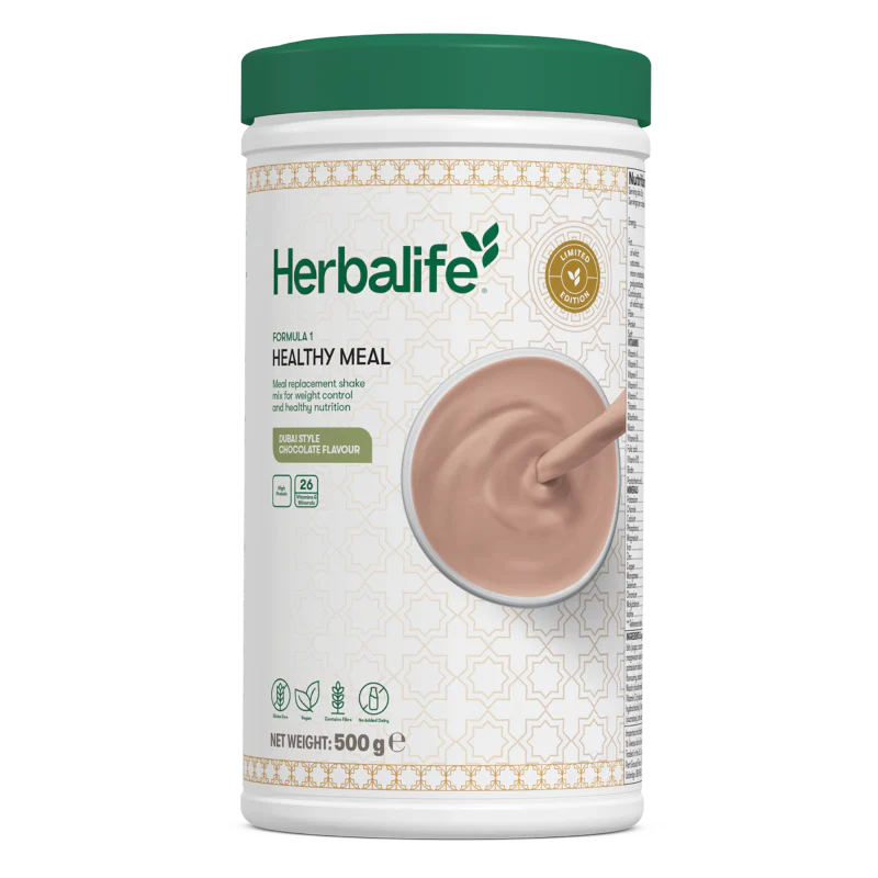F1 Nutritional Shake Mix Dubai Style Chocolate 500 g - Limited Edition
